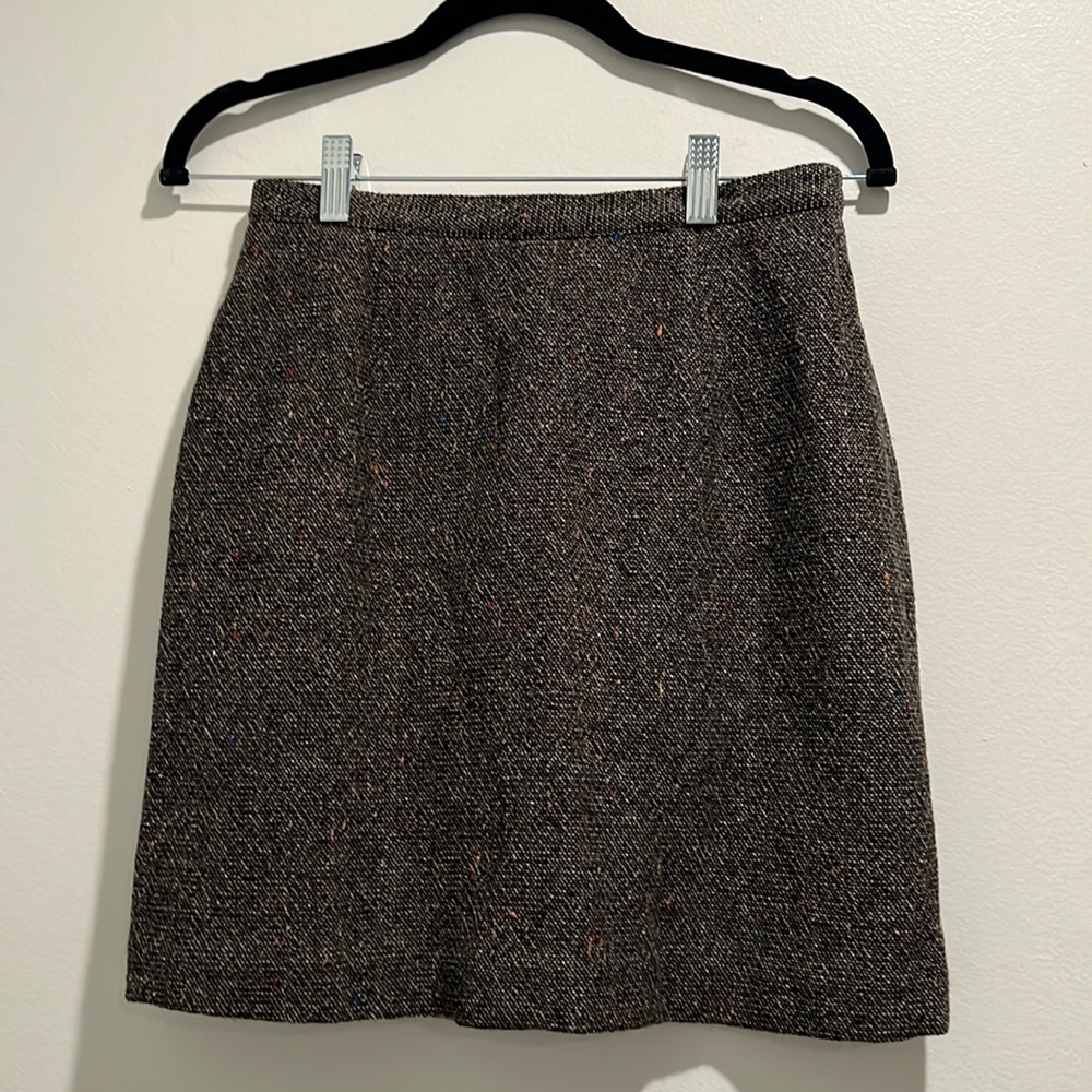 The Limited Tweed Mini Skirt